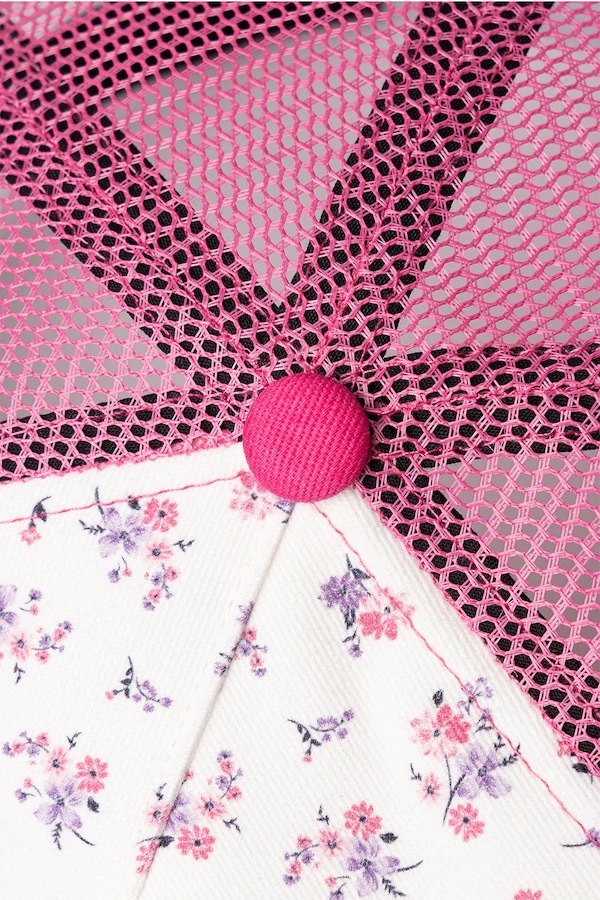WOKE EDGE �����������å� Flower Mesh Cap