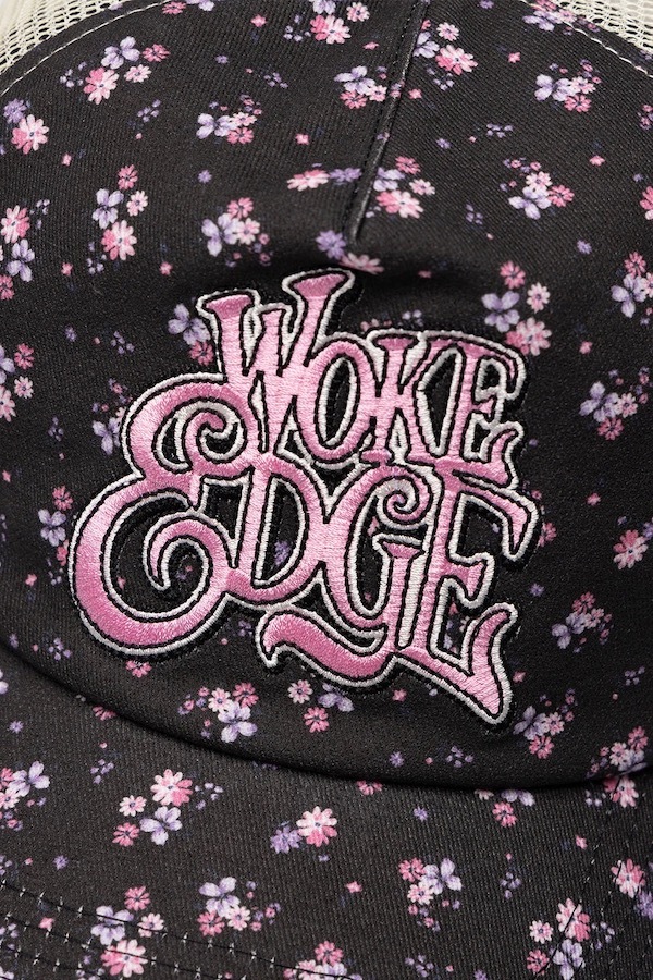 WOKE EDGE �����������å� Flower Mesh Cap