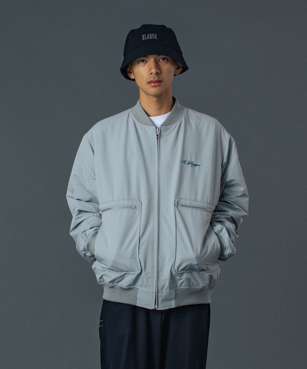 XLARGE �������ȥ�顼�� REVERSIBLE QUILTED JACKET