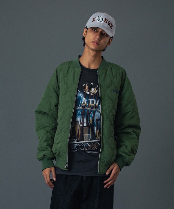 XLARGE �������ȥ�顼�� REVERSIBLE QUILTED JACKET