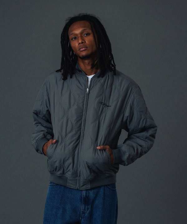 XLARGE �������ȥ�顼�� REVERSIBLE QUILTED JACKET