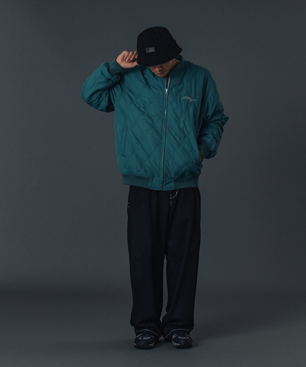 XLARGE �������ȥ�顼�� REVERSIBLE QUILTED JACKET