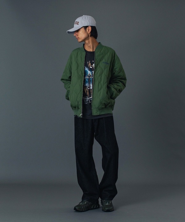 XLARGE �������ȥ�顼�� REVERSIBLE QUILTED JACKET