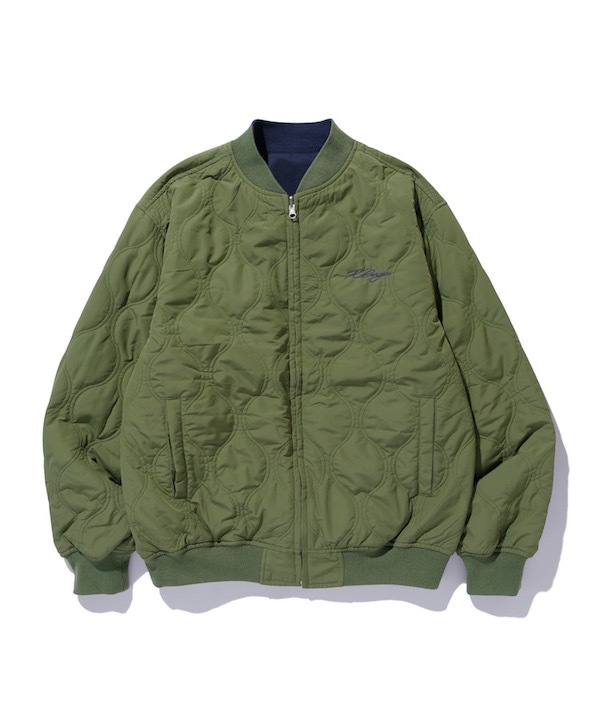 XLARGE �������ȥ�顼�� REVERSIBLE QUILTED JACKET
