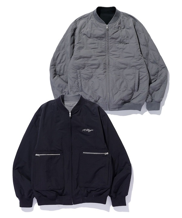 XLARGE �������ȥ�顼�� REVERSIBLE QUILTED JACKET