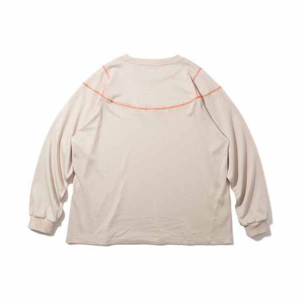 Diaspora skateboards �ǥ������ݥ� Stitched Mesh L/S Top