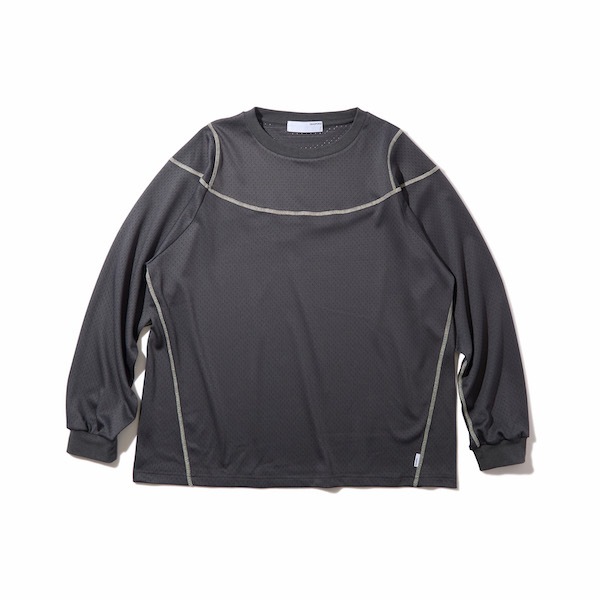 Diaspora skateboards �ǥ������ݥ� Stitched Mesh L/S Top