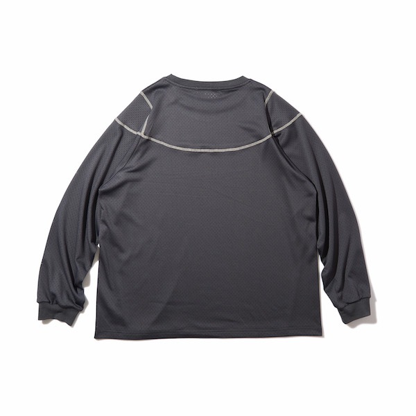 Diaspora skateboards �ǥ������ݥ� Stitched Mesh L/S Top