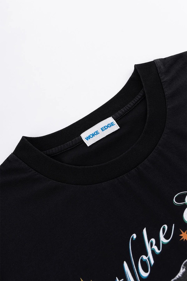 WOKE EDGE �����������å� Skull Star Tee
