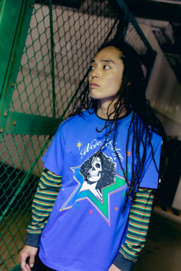 WOKE EDGE �����������å� Skull Star Tee