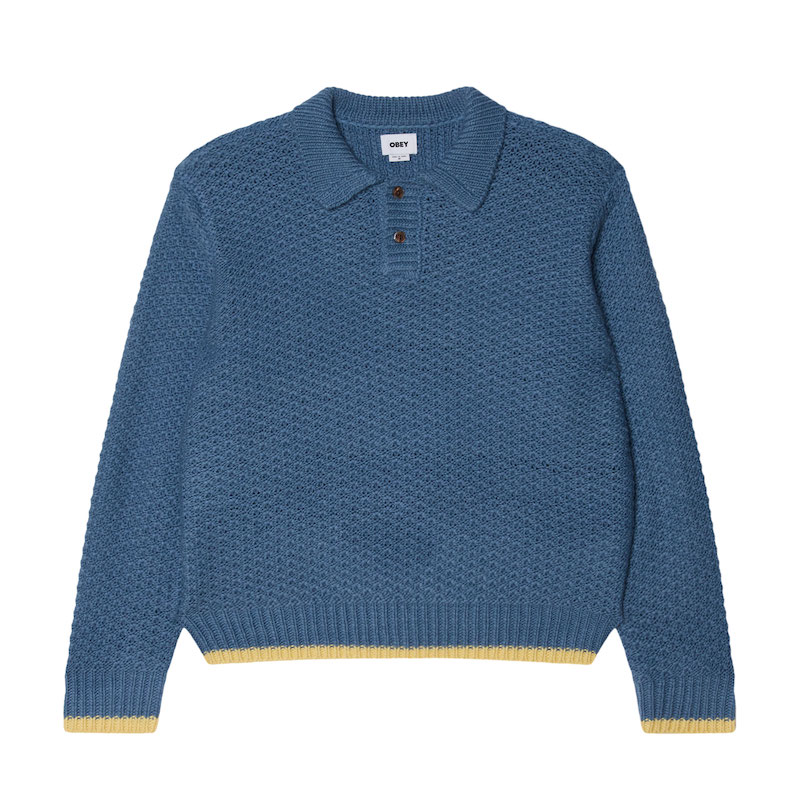 OBEY ���٥� Obey Loreto Polo Sweater