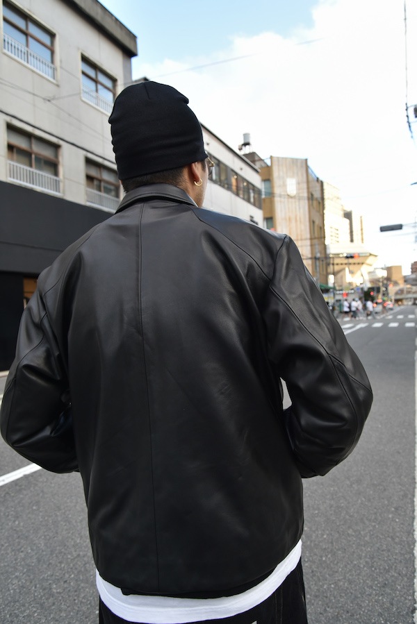 BAL �Х� TECH LEATHER ZIP JACKET