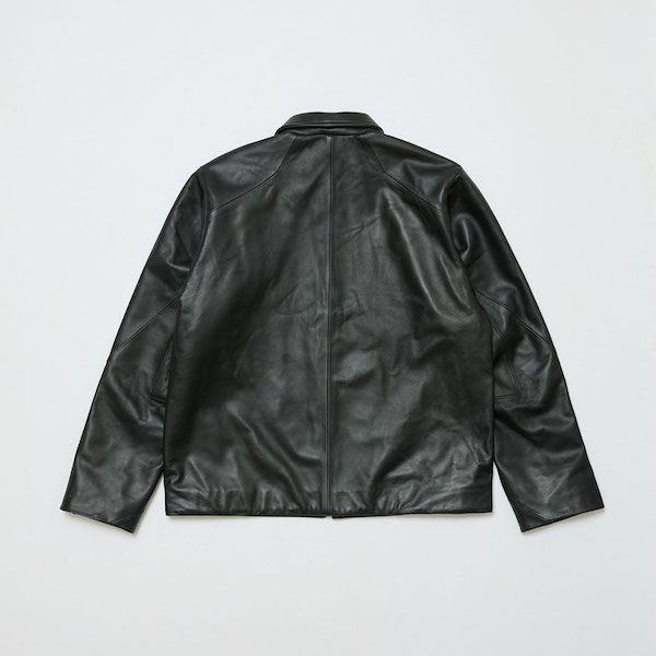 BAL �Х� TECH LEATHER ZIP JACKET