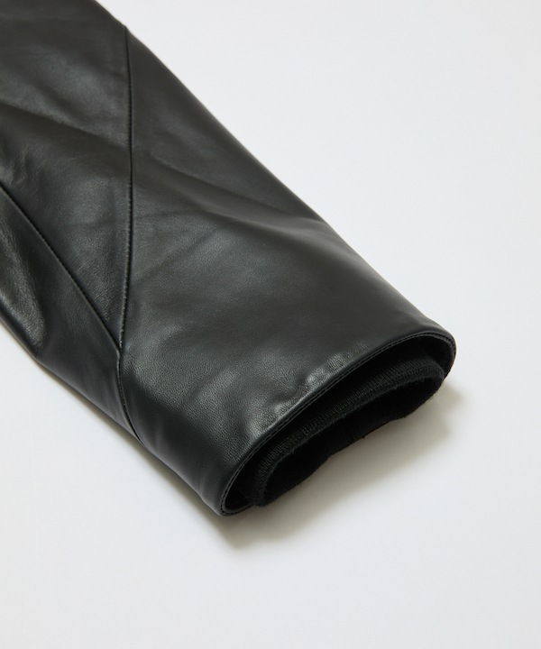 BAL �Х� TECH LEATHER ZIP JACKET