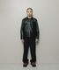 BAL �Х� TECH LEATHER ZIP JACKET