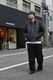 BAL �Х� TECH LEATHER ZIP JACKET