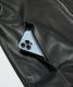 BAL �Х� TECH LEATHER ZIP JACKET