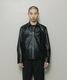 BAL �Х� TECH LEATHER ZIP JACKET