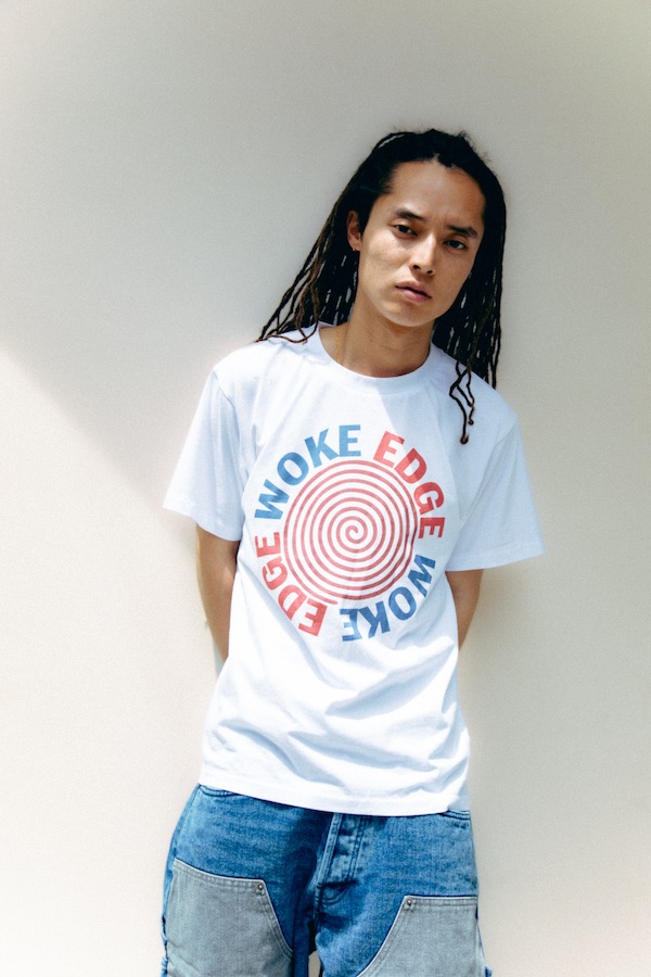 WOKE EDGE �����������å� Circle Logo Tee