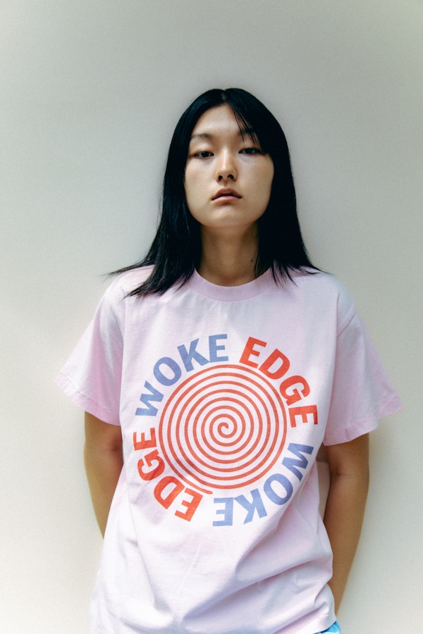WOKE EDGE �����������å� Circle Logo Tee