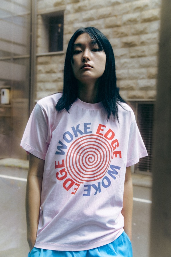 WOKE EDGE �����������å� Circle Logo Tee
