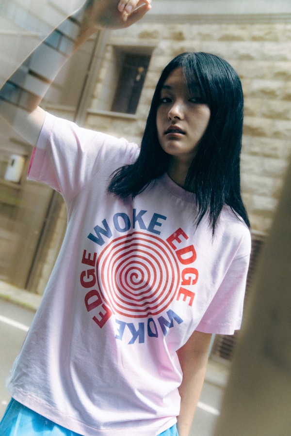 WOKE EDGE �����������å� Circle Logo Tee
