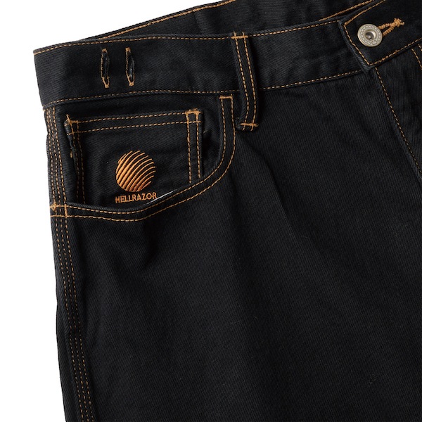 Hellrazor �إ�쥤���� BAGGIE DENIM SHORTS