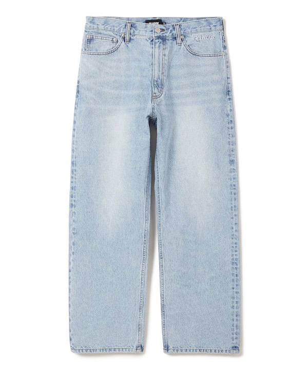 エクストララージ レディースデニムパンツ XLARGE ジーンズ SIDE ZIP DENIM PANTS メンズ レディース