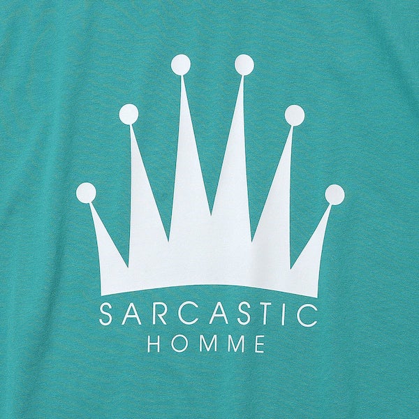 SARCASTIC �����㥹�ƥ��å� Homme Crown Short Sleeve Tee