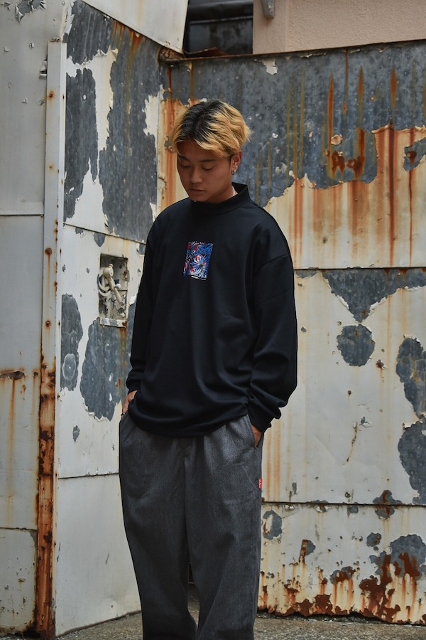 WHATZIS ��åȥ��� YOU BOB Mock Neck