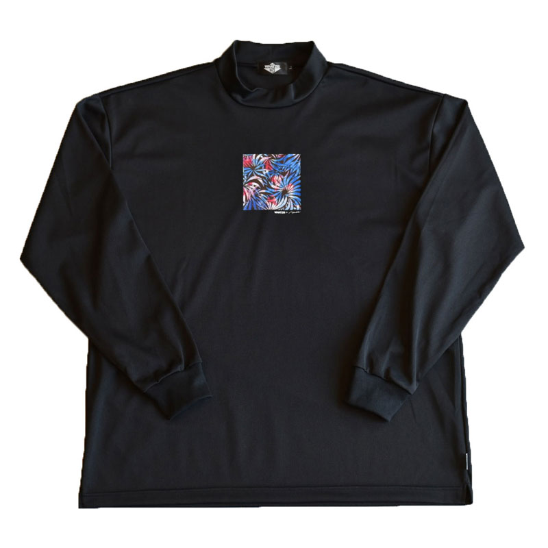 WHATZIS ��åȥ��� YOU BOB Mock Neck
