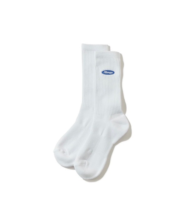XLARGE �������ȥ�顼�� OVAL LOGO EMBROIDERED SOCKS
