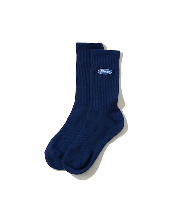 XLARGE �������ȥ�顼�� OVAL LOGO EMBROIDERED SOCKS