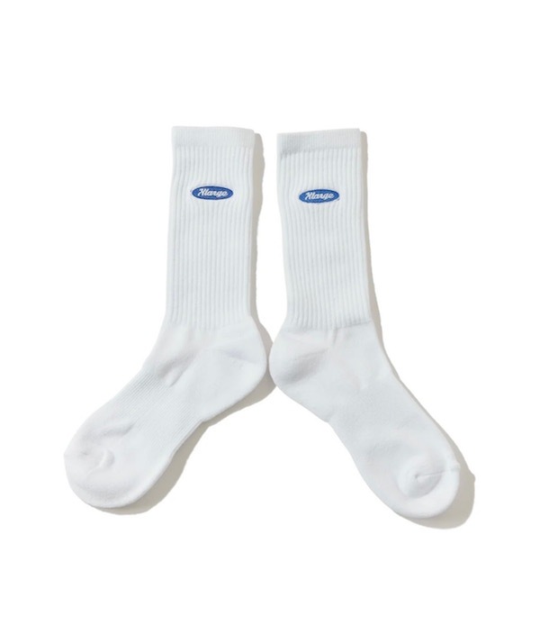 XLARGE �������ȥ�顼�� OVAL LOGO EMBROIDERED SOCKS
