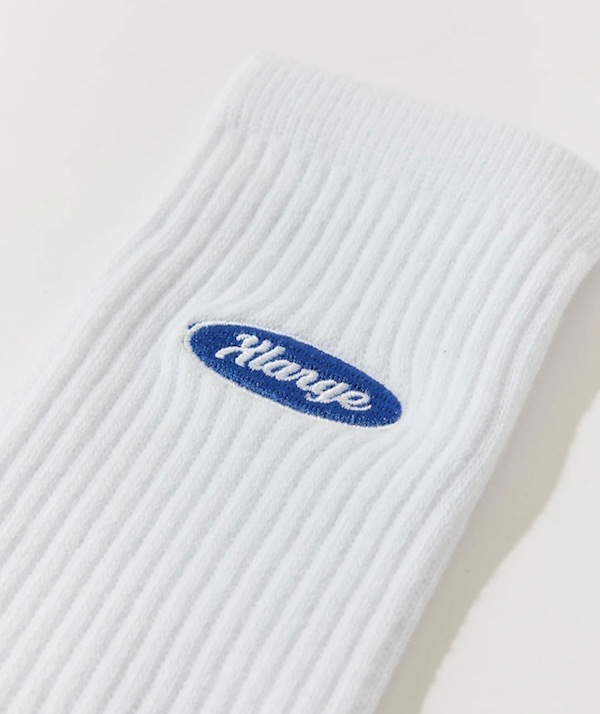 XLARGE �������ȥ�顼�� OVAL LOGO EMBROIDERED SOCKS