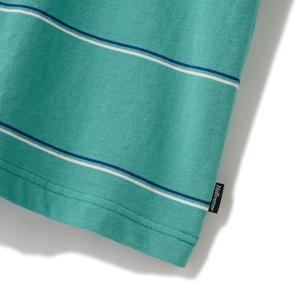 Hellrazor �إ�쥤���� BLOCK LOGO PIN STRIPED SHIRT