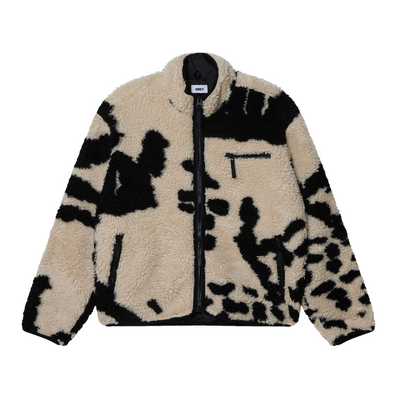OBEY ٥ Obey Shaggy Sherpa Jacket