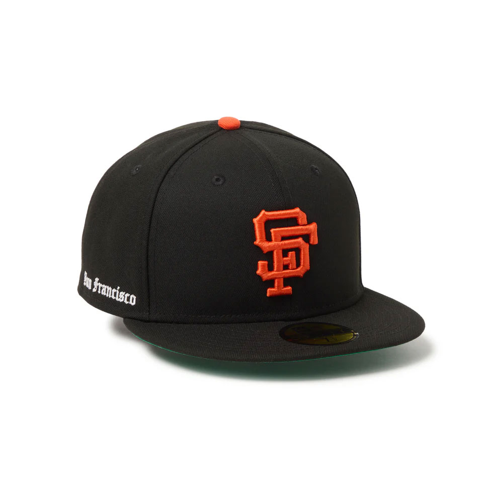 NEW ERA �˥塼���� 59FIFTY MLB Old English Cooperstown San Francisco Giants Black