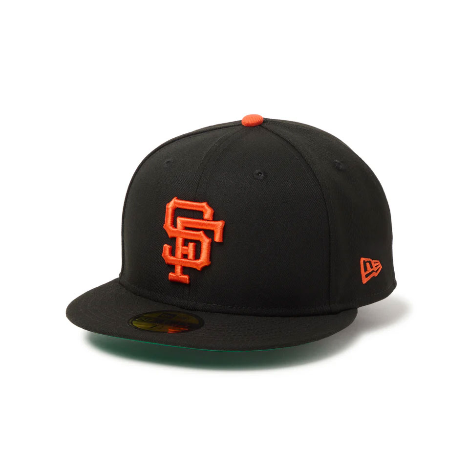 NEW ERA �˥塼���� 59FIFTY MLB Old English Cooperstown San Francisco Giants Black