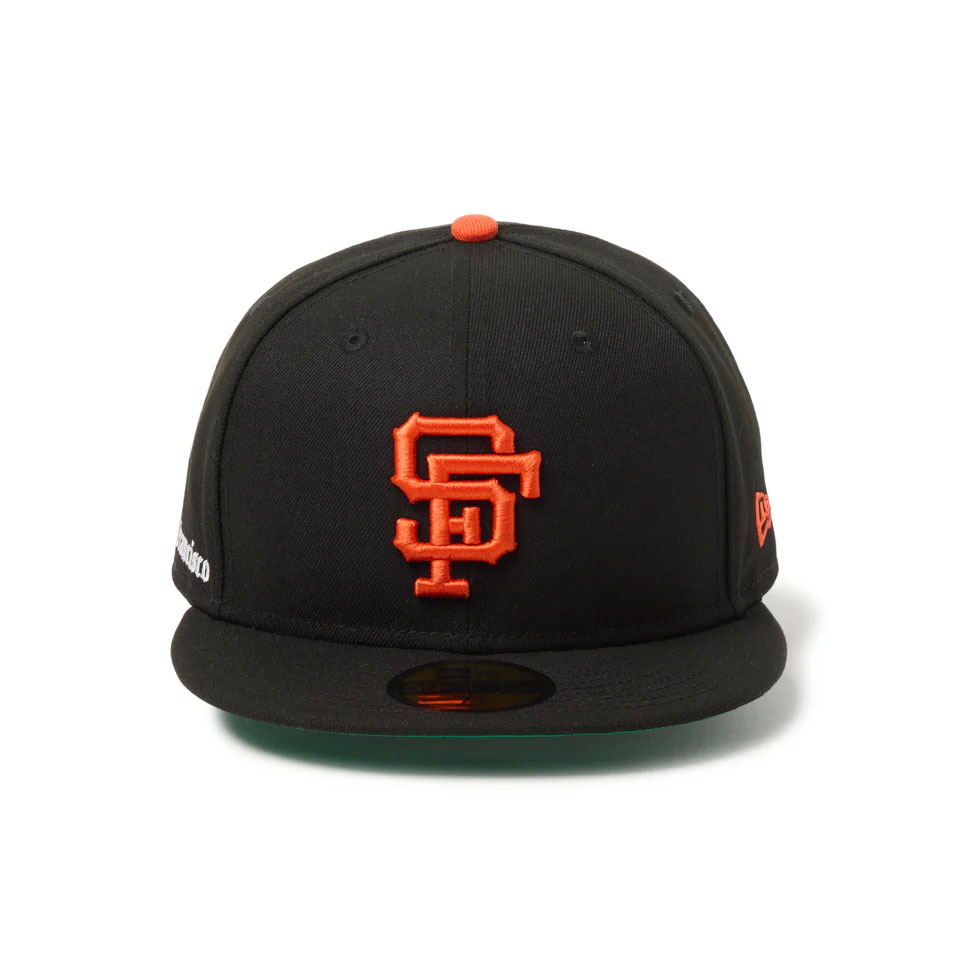 NEW ERA �˥塼���� 59FIFTY MLB Old English Cooperstown San Francisco Giants Black