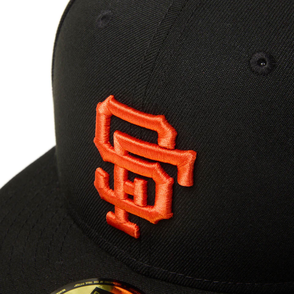 NEW ERA �˥塼���� 59FIFTY MLB Old English Cooperstown San Francisco Giants Black