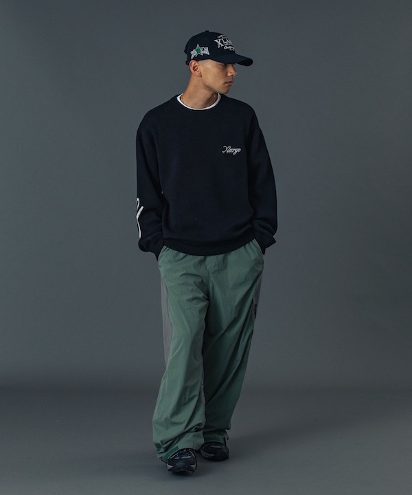 XLARGE �������ȥ�顼�� NYLON TRACK PANTS