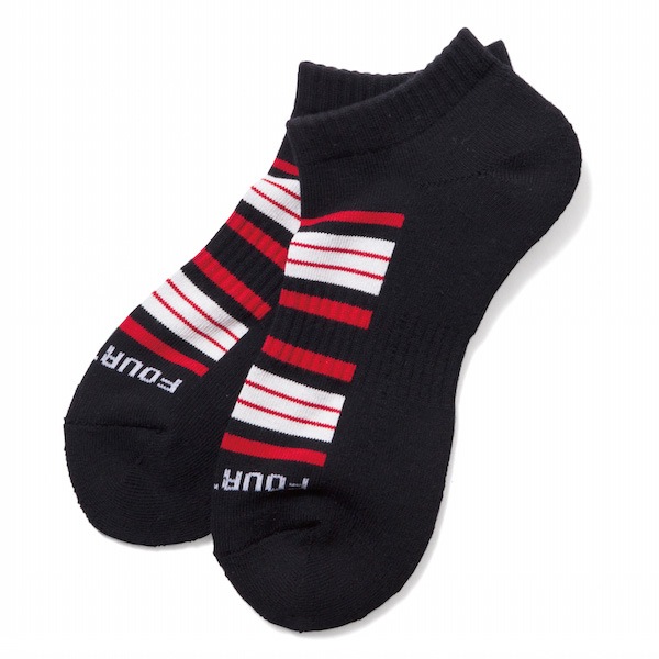 430 fourthirty �ե��������ƥ��� CM BORDER SHORT SOX