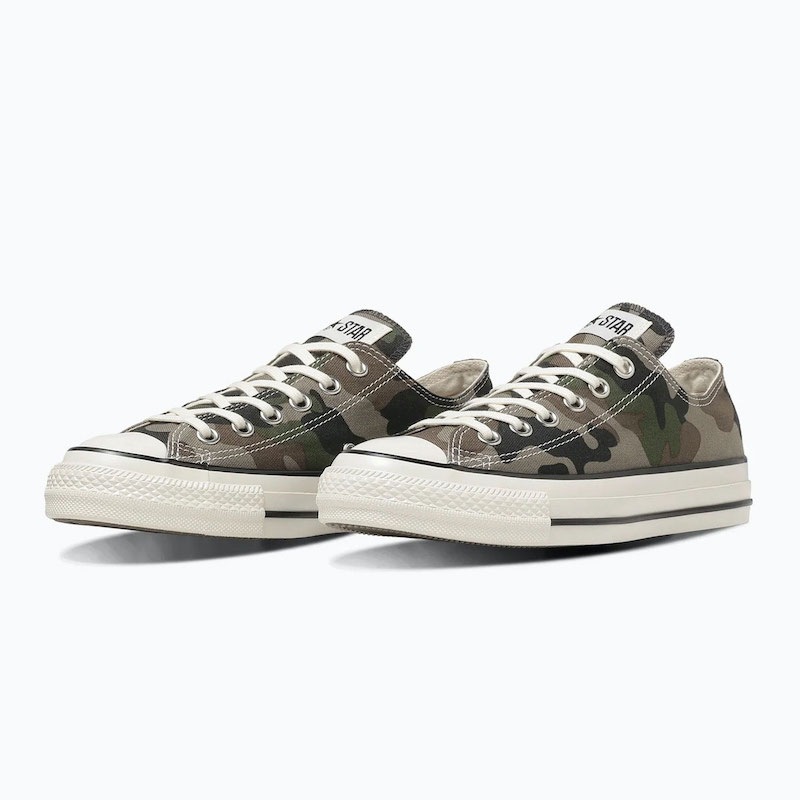 CONVERSE ����С��� ALL STAR AGED WOODLANDCAMO OX Green/Grey/Brown