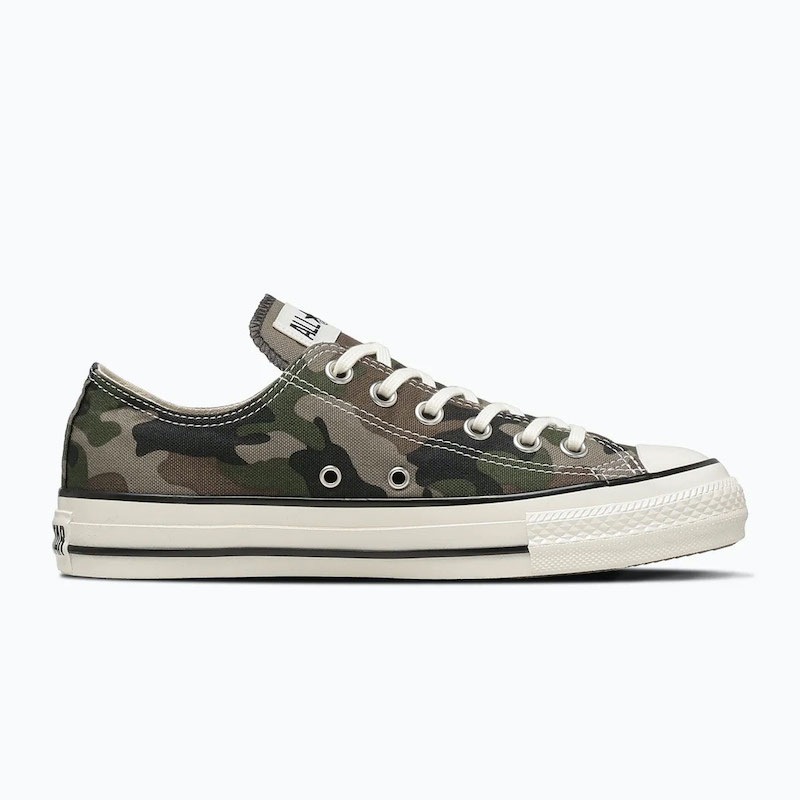 CONVERSE ����С��� ALL STAR AGED WOODLANDCAMO OX Green/Grey/Brown
