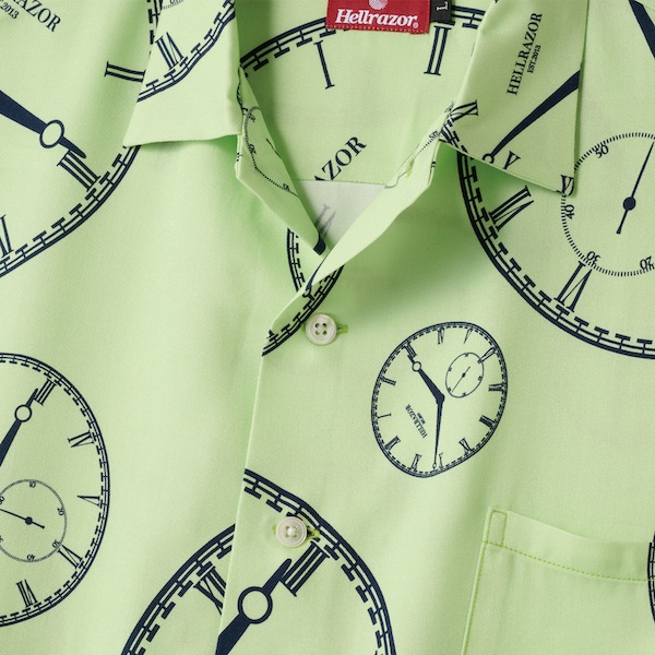 Hellrazor �إ�쥤���� CLOCK WORK SHIRT