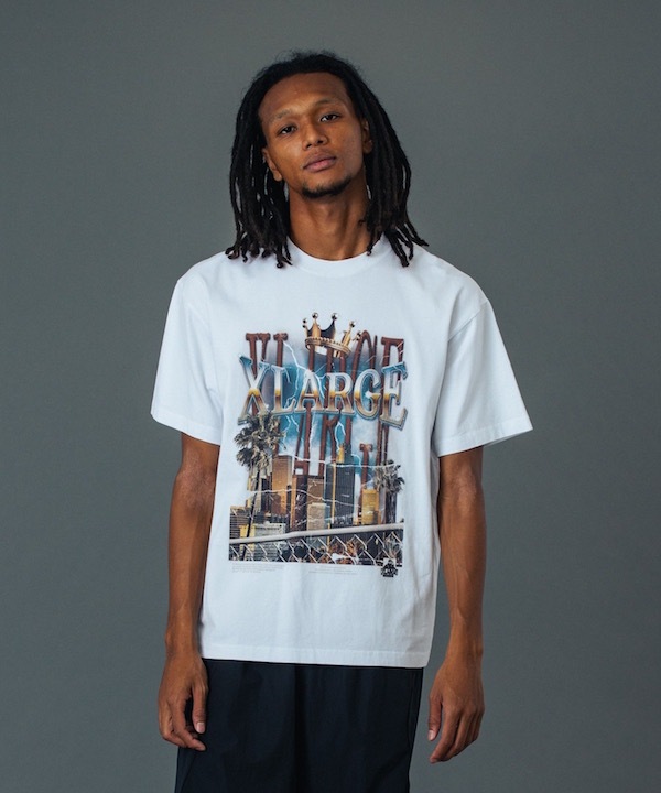 XLARGE �������ȥ�顼�� CITYSCAPE S/S TEE