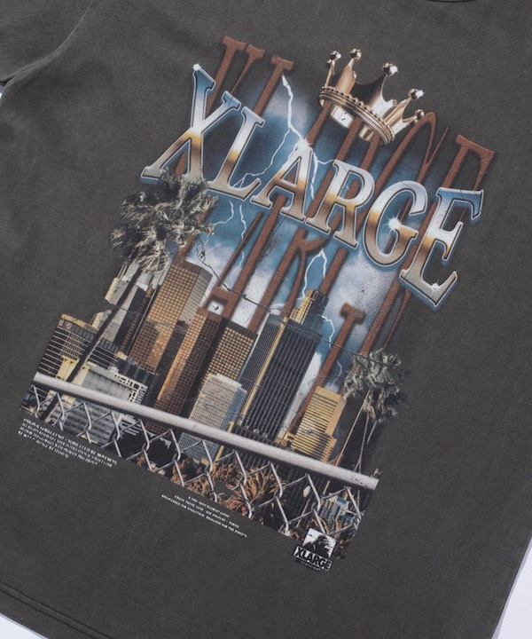 XLARGE �������ȥ�顼�� CITYSCAPE S/S TEE