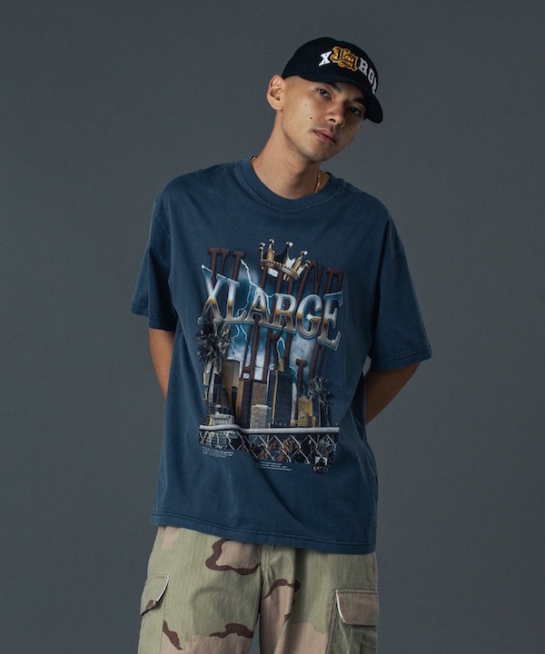 XLARGE �������ȥ�顼�� CITYSCAPE S/S TEE