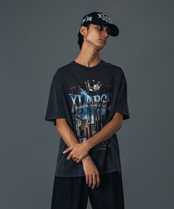 XLARGE �������ȥ�顼�� CITYSCAPE S/S TEE